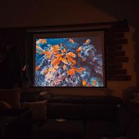 schermo proiettore motorizzato 80" 