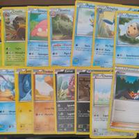 Lotto 15 carte Pokemon set Esploratori delle Teneb