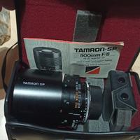 Obiettivo catadriottico Tamron sp 500 mm