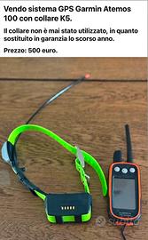 Sistema gps Garmin Atemos 100 con collare k5