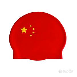 Cuffia da nuoto CINA adulti silicone nuovo