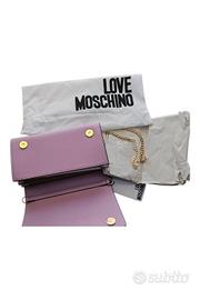 Love Moschino Clutch Lilla  Con  Tracolla 