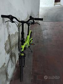 Bici B-twin pieghevole 