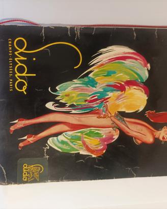 Raro Libro Programma Vintage LIDO Di PARIGI Anni 5