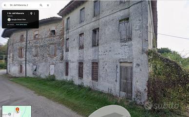 Vendita casale con terreno agricolo e bosco