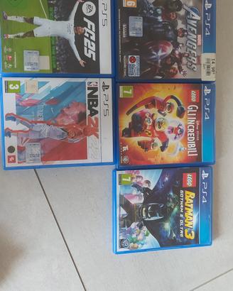 giochi PS4 e ps5