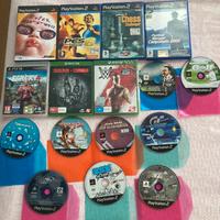 Set videogiochi usati varie piattaforme