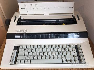 Macchina da scrivere vintage elettronica XEROX 575