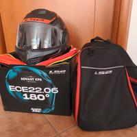 CASCO MODULARE LS2 CARBON MOD. FF906
