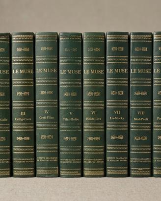 Enciclopedia Completa Le Muse 10 Volumi