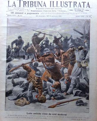 La Tribuna Illustrata 30 Dic 1917 WW1 Veneto