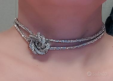 collana strass 