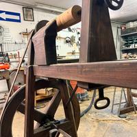 Antico torni in legno