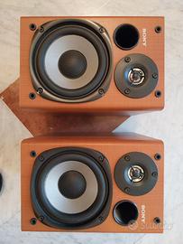COPPIA DIFFUSORI ACUSTICI ALTOPARLANTI SONY SSCPX1