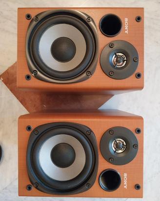 COPPIA DIFFUSORI ACUSTICI ALTOPARLANTI SONY SSCPX1