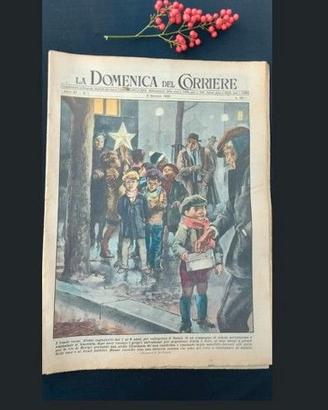 La Domenica del Corriere 2 gennaio 1955 Moto Guzzi