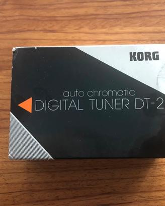 Accordatore Digitale chitarra e basso KORG DT-2
