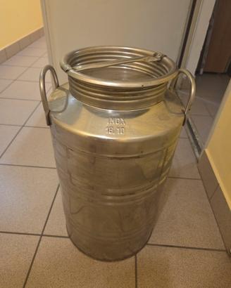 Bidone in Acciaio Inox 18/10  