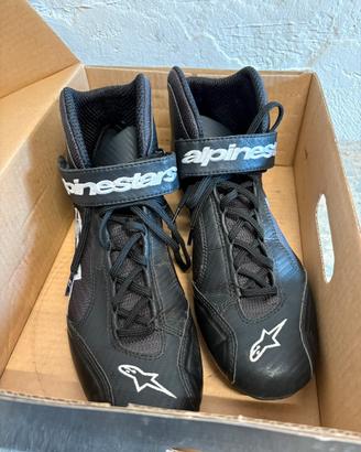 Alpinestar tech 1 scarpe kart auto karting