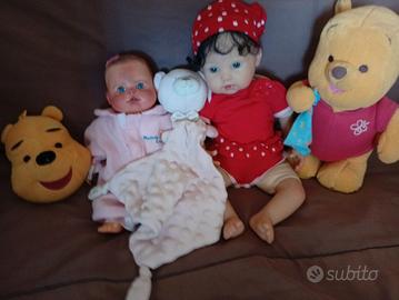 lotto bambole e peluches 