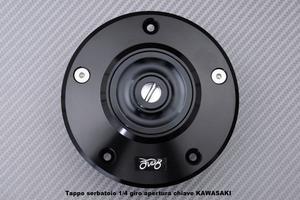 Tappo serbatoio 1/4 giro apertura chiave KAWASAKI