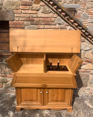 Madia in rovere californiano Corintya