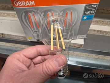 Lampadine led 7.5Watt colore 3000k