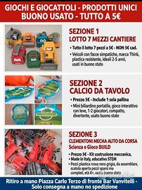Giochi e giocattoli - buono usato 