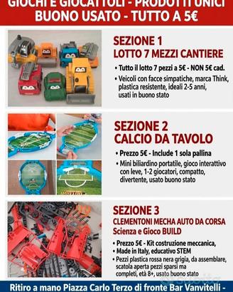 Giochi e giocattoli - buono usato 