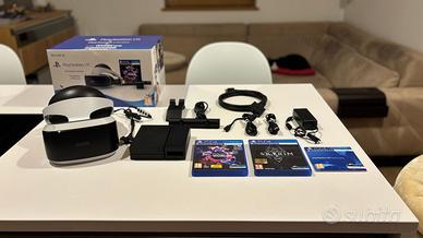 Playstation VR PS4 + VR Worlds + Skyrim VR