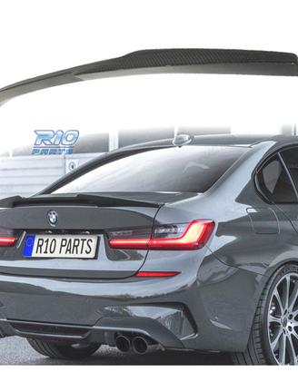 SPOILER ALETTONE BMW G20 LOOK M4 IN CARBONIO