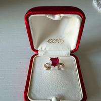 Anello dodo 100% amore oro rosa