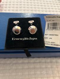 Ermenegildo Zegna gemelli in argento