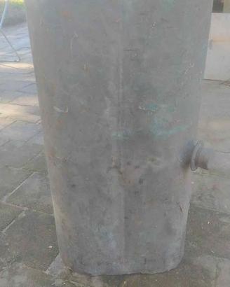 Serbatoio vintage camion rame