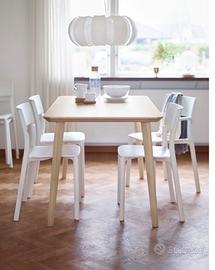 Sedie di design bianche- comode e resistenti