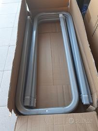 Struttura tubolare completa piscina 488 x 244 h122