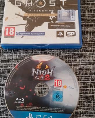 ghost of tsushima directors cut e nioh 2 in omaggi