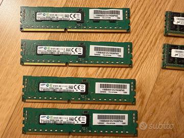 4 moduli RAM Samsung per Lenovo 8 Gb TOTALI