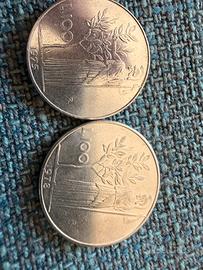 Monete 100 lire vari anni