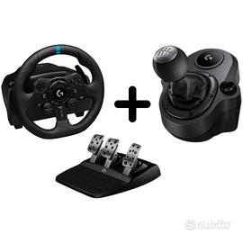 Logitech Pack G923 Volante e pedali per PS4/PS5/PC