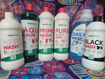 Kit prodotti per la pulizia in lavatrice