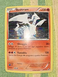 carta pokemon reshiram 26/114 holo