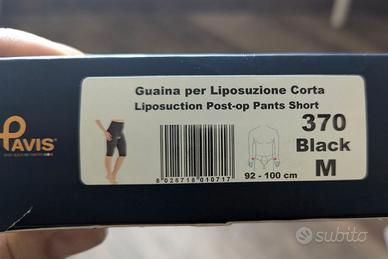 Guaina per liposuzione corta Pavis 370 taglia M