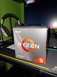 Processore AMD Ryzen 5 3600X, dissipatore incluso
