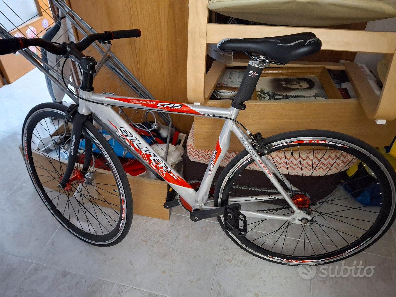 bici a scatto fisso silver star Biciclette In vendita a Salerno