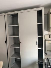 Armadi in metallo ante scorrevoli