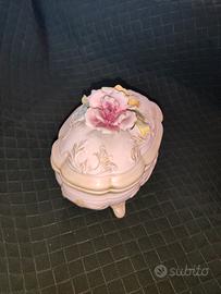 portagioie decorativo capodimonte 