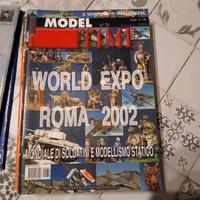 Rivista "MODEL TIME" World Expo Roma 2002