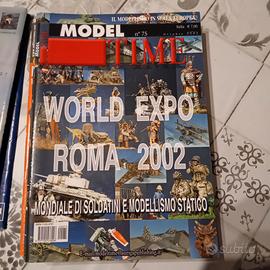 Rivista "MODEL TIME" World Expo Roma 2002