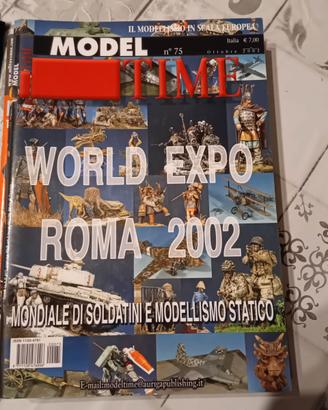 Rivista "MODEL TIME" World Expo Roma 2002